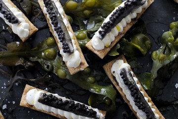 Anchovy & Caviar Toast